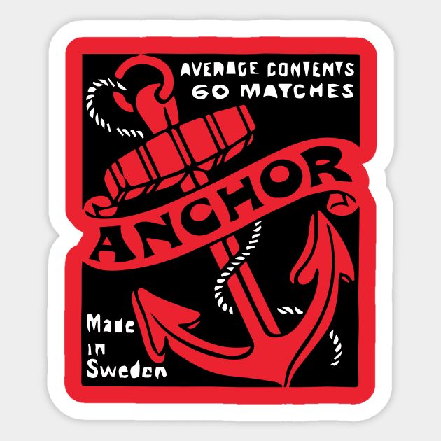 Anchor Sticker by Superlust